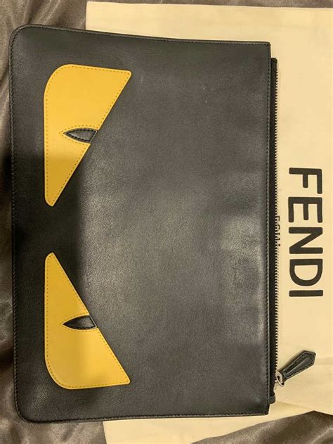 fendi monster clutch ราคา|fendi canada.